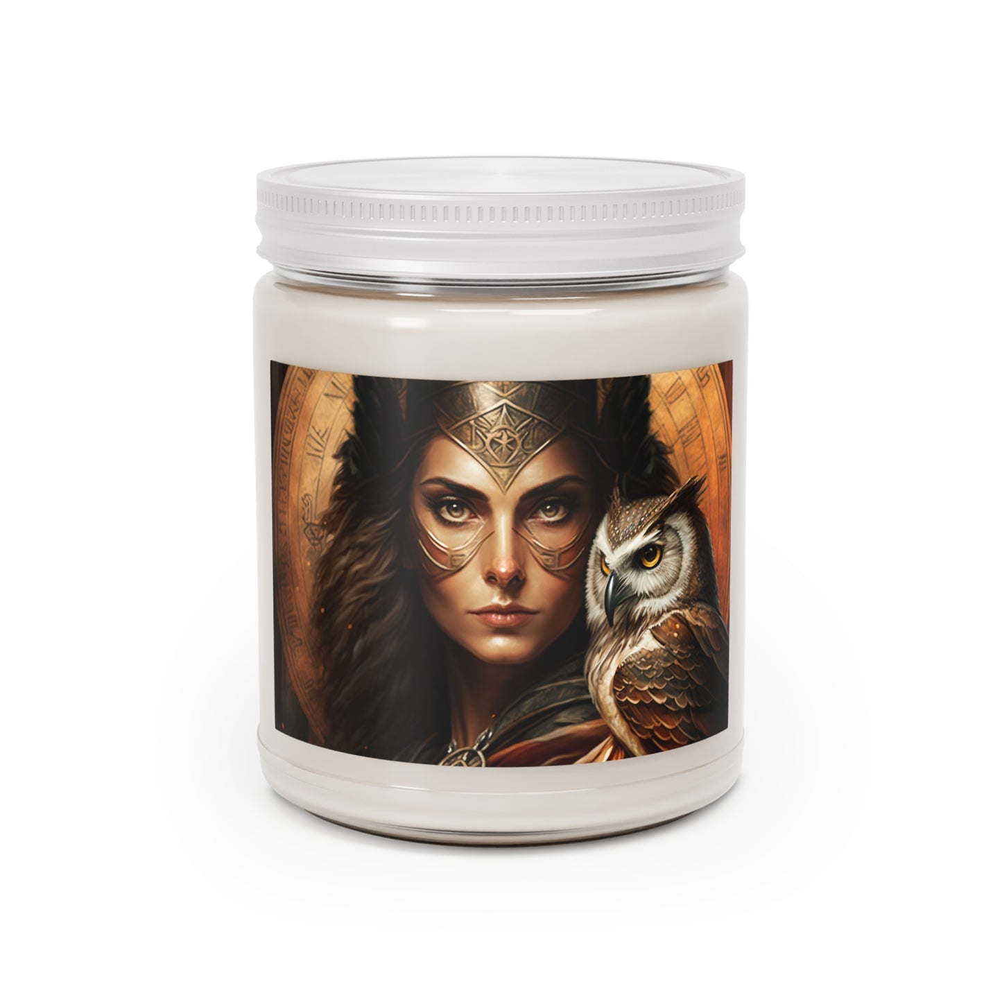 Goddess Athena, Owl Scented Candles, 9oz