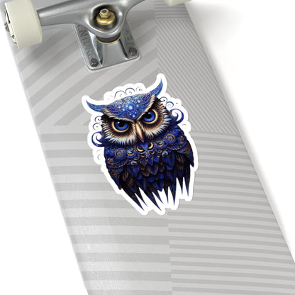 Blue Owl, Kiss-Cut Stickers