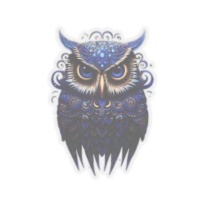 Blue Owl, Kiss-Cut Stickers