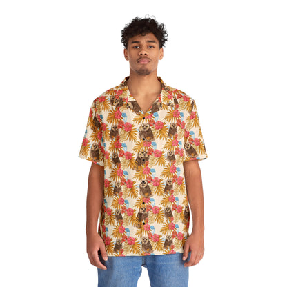 Men's Owl Hawaiian Shirt (AOP)