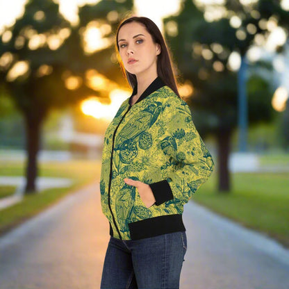 Women's Bomber Jacket (AOP)