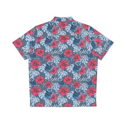 Men's Owl Hawaiian Shirt (AOP)