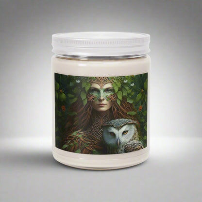 Owl Goddess Scented Candles, 9oz