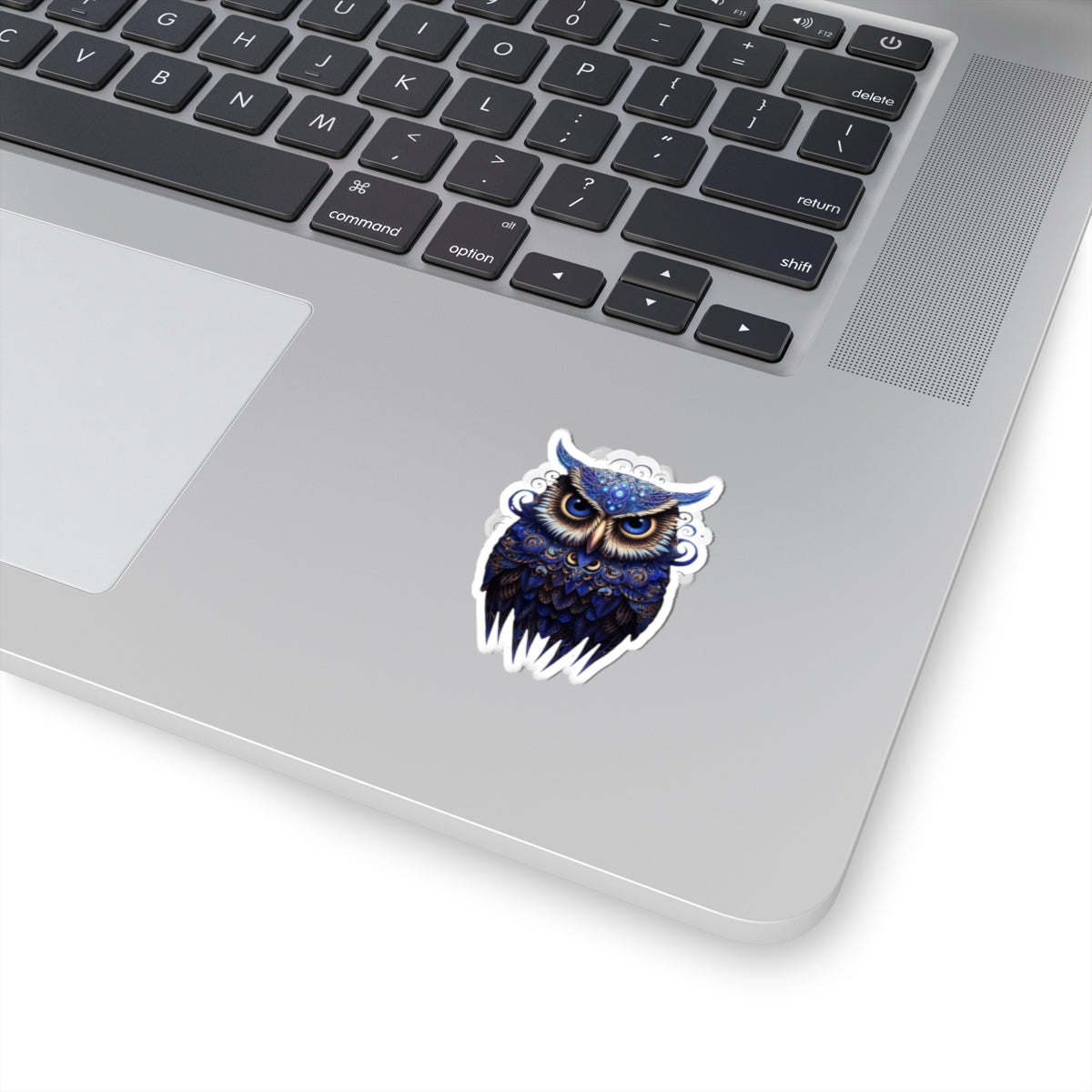 Blue Owl, Kiss-Cut Stickers