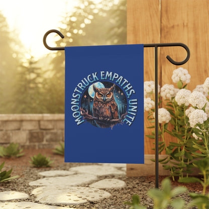 Moonstruck Empath, Unite - Owl Garden & House Banner