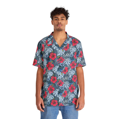 Men's Owl Hawaiian Shirt (AOP)